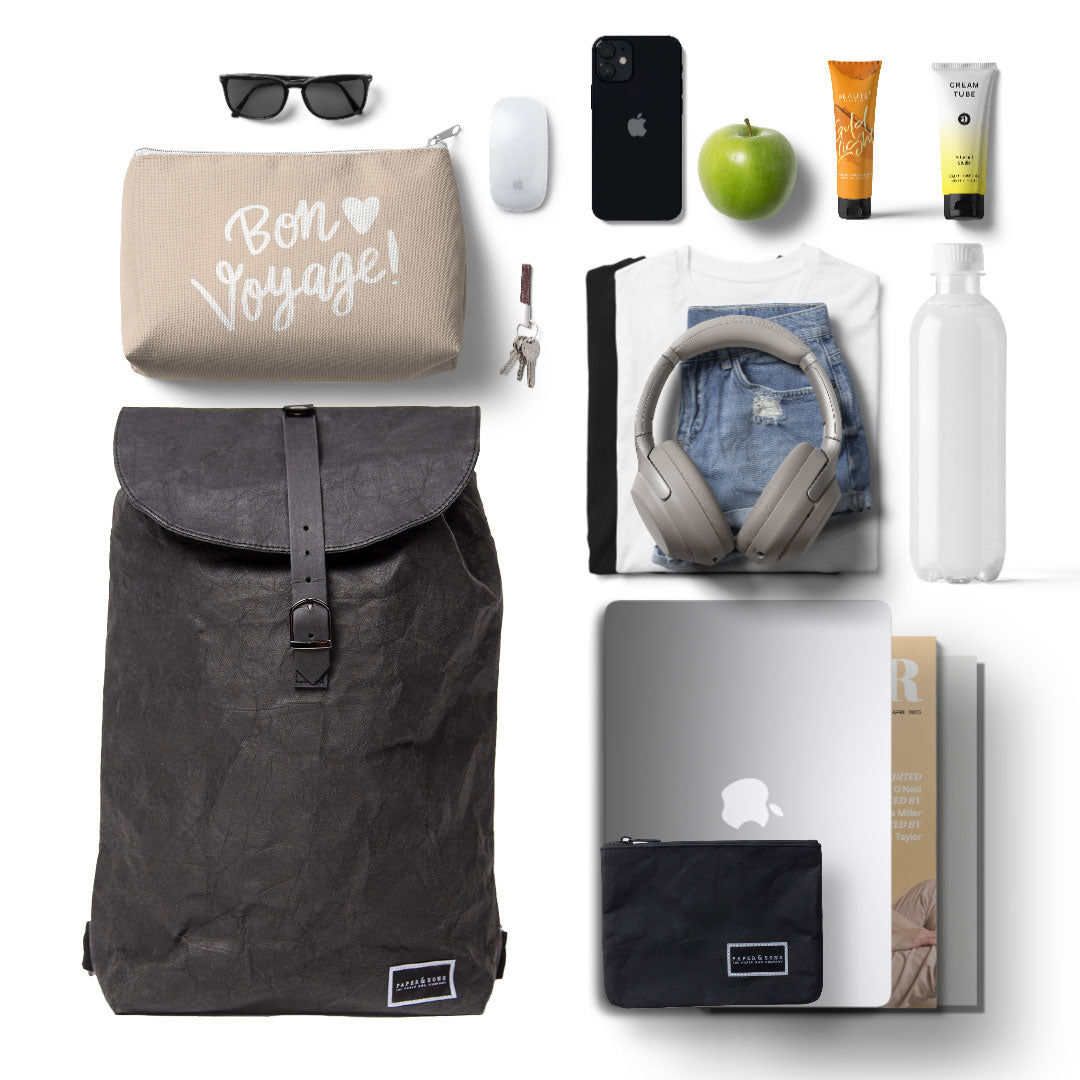 Paper & Sons nachhaltiger Rucksack 30l Volumen