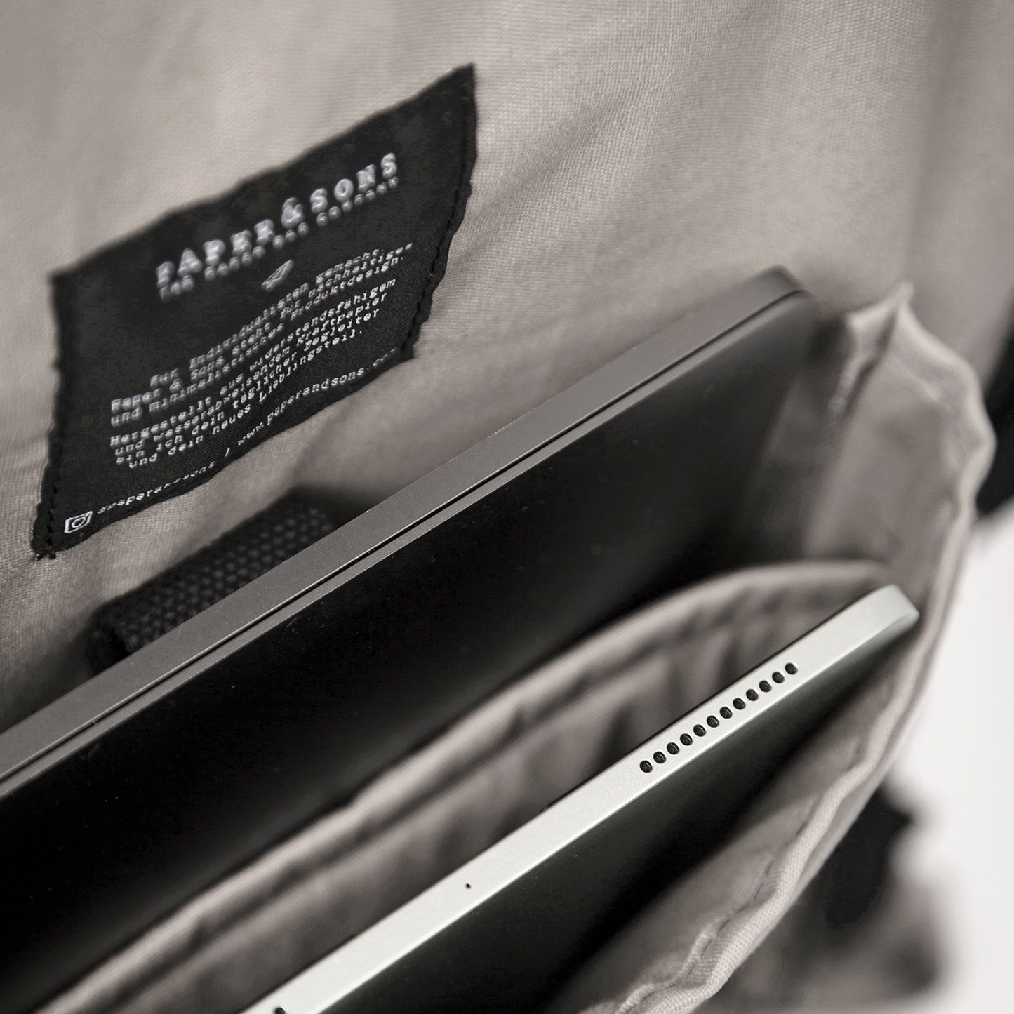 Paper & Sons Rucksack mit Laptopfach
