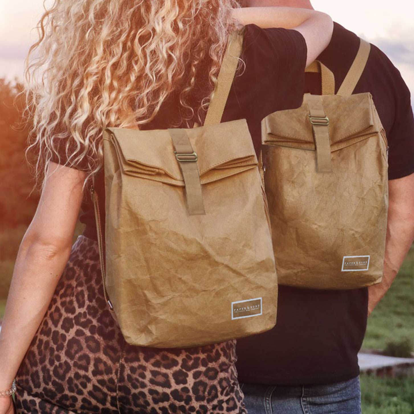 Kraft paper backpacks for men and women | Paper & Sons