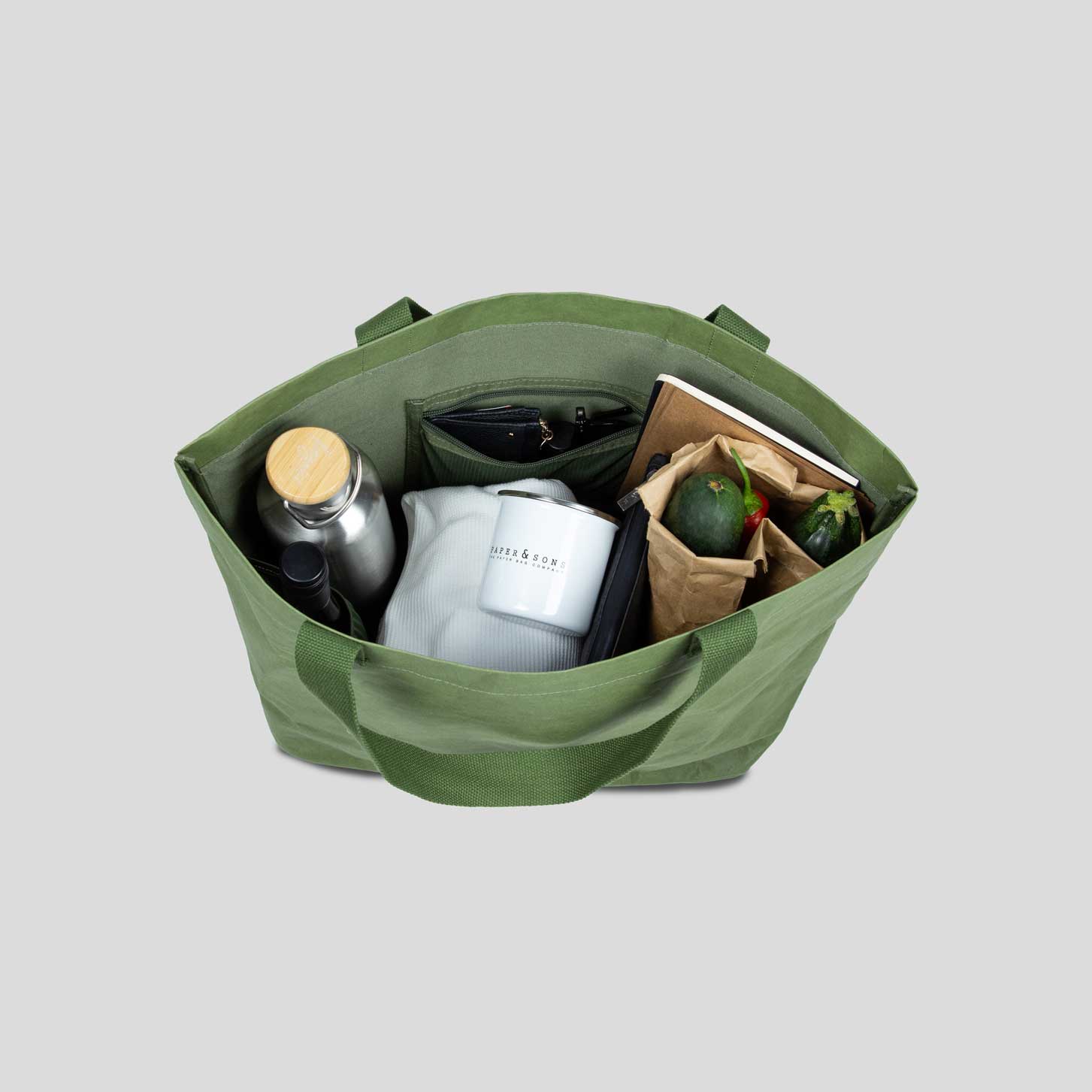 Paper & Sons nachhaltige Shopper Tasche