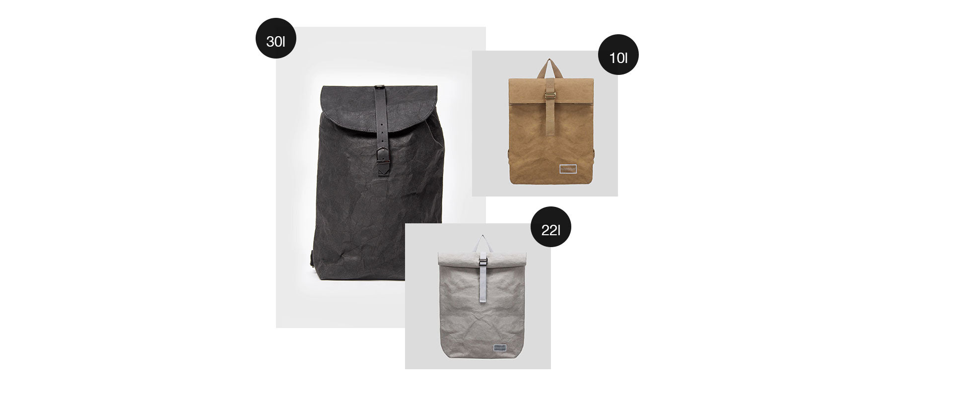 Geschenkidee zum Muttertag: Rucksack aus Kraftpapier 